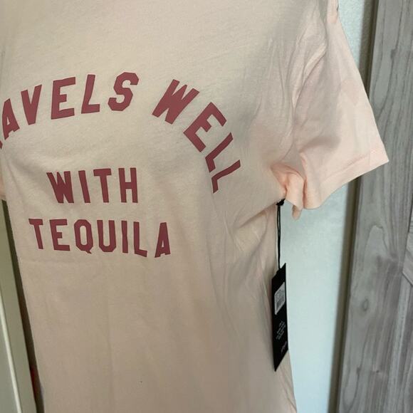 NWT Wildfox travels well with tequila tee - Picture 3 of 4